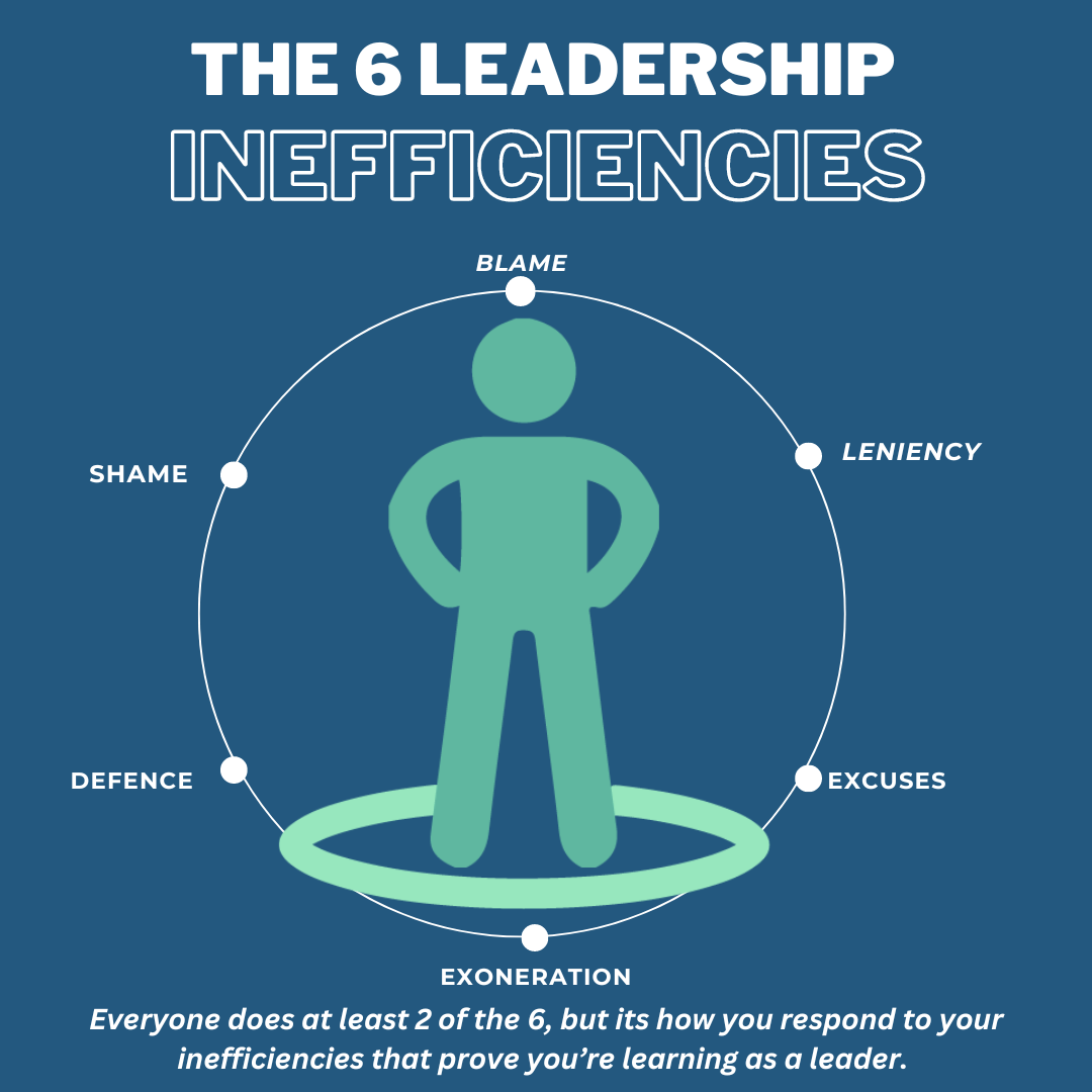 6 leadership inefficiencies